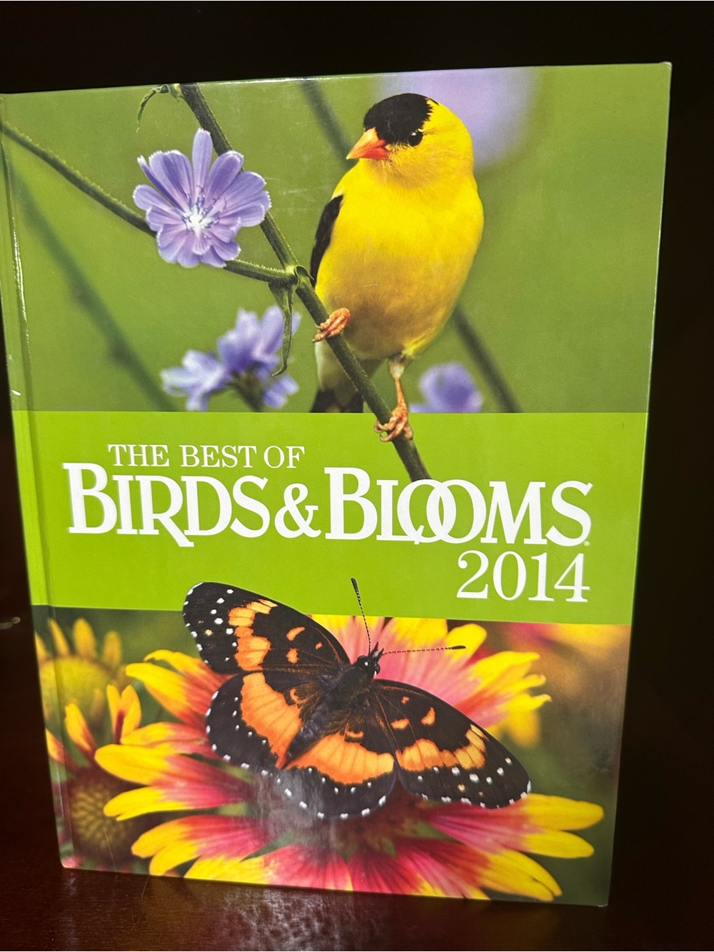2014: The Best Birds and Blooms Hardcover book